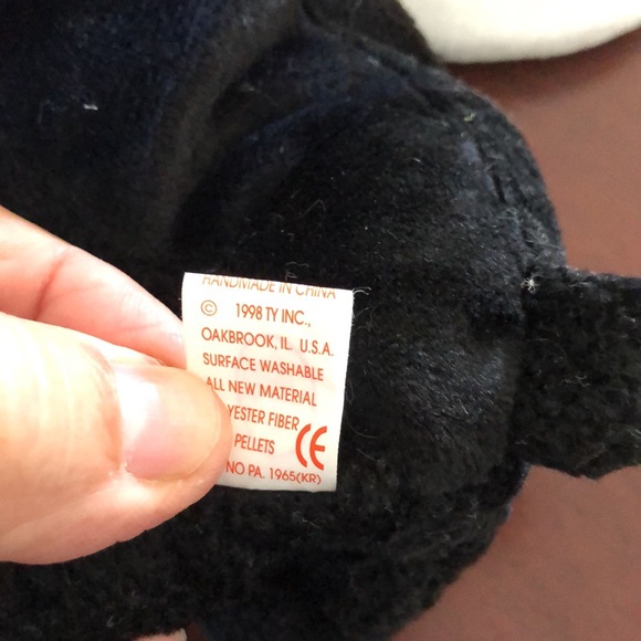 Beanie Babies 1996 Dotty and 1998 Gigi by Ty - Picture 6 of 6